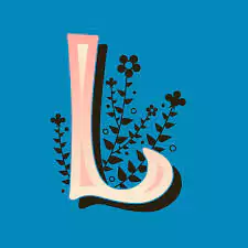 l letter images in heart